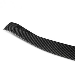 สเกิร์ตข้างคาร์บอนไฟเบอร์แบบแห้งเคลือบเงา สำหรับ Porsche 911 992 <span class=keywords><strong>Carrera</strong></span> 4 4S ปี 2019-2025 - Product Image 3