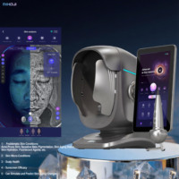 Nouvel analyseur de peau X3-pro-Skin-Analyzer, scanner facial pour revendeurs, 25 langues, machine d'analyse de la peau X3, Wifi, Contact