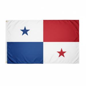 144 pezzi Custom 3 x5ft Panama World Flag Satin e poliestere tecniche di stampa digitale per il settore automobilistico e assicurativo - Product Image 4