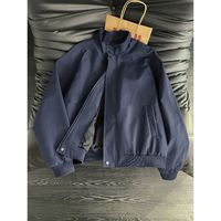 Blouson Bomber Unisexe Style Américain Urbain Automne Patchwork Rétro Durable Zippé Coupe-Vent ODM 100% Polyester