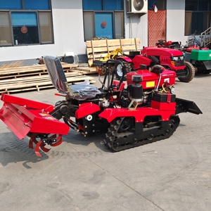 Il Più Vantaggioso Nuovo Micro Coltivatore Cingolato Multifunzione Diesel, Motozappa Rotativa per Piccole Auto Passeggeri, Pompa, Motore a Ingranaggi - Product Image 5