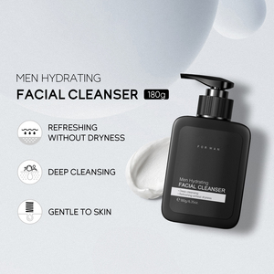 Oem Tùy Chỉnh 180G Người Đàn Ông Của Kem Dưỡng Ẩm Tinh Tế Lỗ Chân Lông Mặt Sữa Rửa Mặt Với Hydrat Hóa Các Nhà Sản Xuất Tại Chỗ Bán Buôn - Product Image 1
