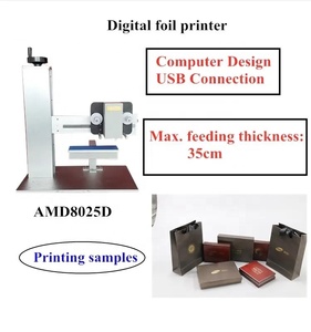 Gran oferta, máquina de impresión Digital de lámina dorada, impresora automática de estampado de lámina para impresora de tubos de caja de construcción personalizada - Product Image 5