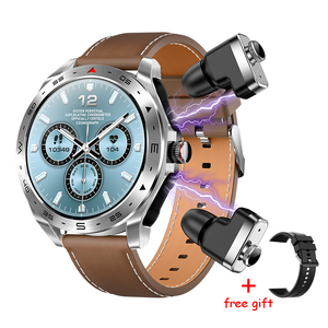 2024 T95 Reloj inteligente para exteriores de 1,52 pulgadas con auriculares TWS 2 en 1 Auriculares Música local Deportes Smartwatch Auriculares inalámbricos para hombres - Product Image 5