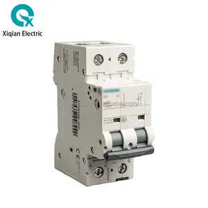 Mini circuit breaker 400V 6kA 2 pole C 10A 5SY6206-7CC 5SY6204-7CC 5SY5104-7CC 5SY6210-7CC