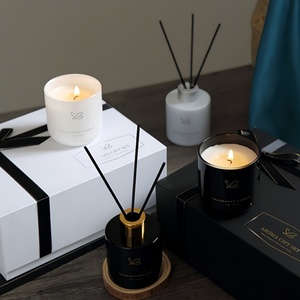 Venta <span class=keywords><strong>al</strong></span> <span class=keywords><strong>por</strong></span> <span class=keywords><strong>mayor</strong></span> de lujo personalizado edición platino <span class=keywords><strong>velas</strong></span> perfumadas y difusores de caña juegos de regalo de lujo - Product Image 2