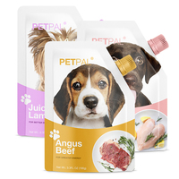 Sac d'emballage alimentaire en plastique avec fermeture éclair refermable, 500g, 1kg, 5kg, pour oiseaux, lapins, poissons, chats, chiens et animaux de compagnie