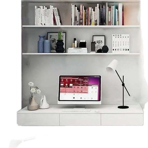 Floating <b>Vanity</b> <b>Table</b> Wall Mounted Minimalist Modern Style With Drawer Makeup Desk For Bedroom And Small Apartments - Product Image 5