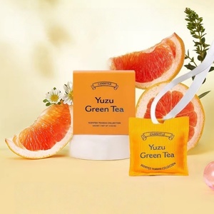 Bustine <span class=keywords><strong>di</strong></span> Tè Personalizzate OEM con Fragranza <span class=keywords><strong>di</strong></span> Menta Marocchina e Tè Verde Yuzu - Product Image 4