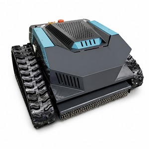 เครื่องตัดหญ้าแบบสายพานลำเลียง SDL452-70B 16 แรงม้า ใช้เชื้อเพลิงเบนซิน ควบคุมระยะไกล ขนาด 700 มม. ตัดหญ้าได้บนพื้นที่ลาดชัน 60 องศา เหมาะสำหรับฟาร์มพลังงานแสงอาทิตย์และพื้นที่บนเนินเขา - Product Image 1