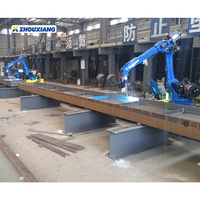 Nueva Estación de Soldadura Robótica Automática Zhouxiang H Beam Bridge con Escaneo y Soldadura, Trifásica 380V y 1 Año de Garantía