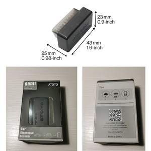 Escáner OBD2 para ELM327 V1.5, Herramienta de Diagnóstico de Automóviles, Lector de Códigos Automotrices, Adaptador de Escaneo, Android OBDII <span class=keywords><strong>ATOTO</strong></span> OLIVER 4450 - Product Image 4