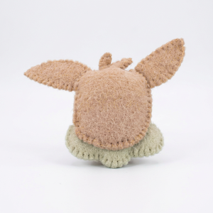 Wholesale Child Goofy Felt Easter Bunny Heads Ornament Handmade Spring Hanging Decor Set - Product Image 4