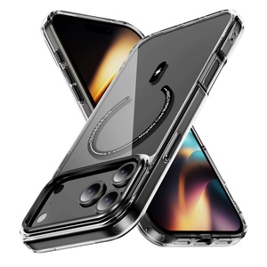 Funda Ultra Transparente Antihuellas y Antigolpes para iPhone 17Air, Delgada, de Acrílico y PC, Magnética y Transparente - Product Image 2