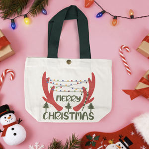 <span class=keywords><strong>TOP</strong></span> Design cadeau de noël petit sac fourre-tout <span class=keywords><strong>en</strong></span> coton sacs <span class=keywords><strong>en</strong></span> tissu de toile d'épicerie réutilisables pour bricolage publicité cadeau de Promotion - Product Image 4