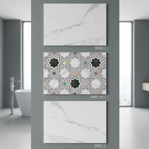 Azulejos de pared de cerámica digital de 30x45cm de Color resaltado estándar 300x450mm Acabado brillante Ideal para diseño de baño Tamaño 12x18 - Product Image 2