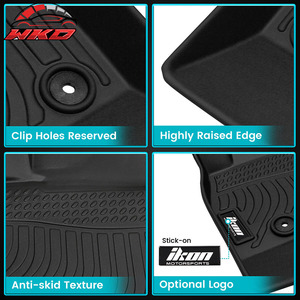 Alfombrillas de TPE para Chevy Cruze de 5 Asientos 2016-2019, Revestimientos Resistentes para la 1ª y 2ª Fila, Moldeadas en 3D, Impermeables - Product Image 3