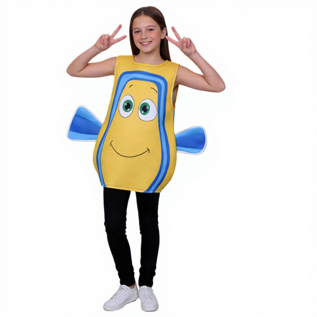 Pez payaso amarillo para niños