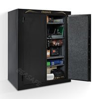 CEQSAFE Stahl Schwerlast-Tresorschrank mit Hochsicherheits-Digitaltresor und Waffendepot