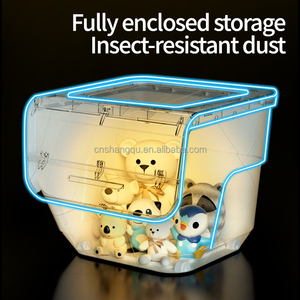 Vsuch Nhà Máy Phòng Khách Lưu Trữ Tổ Chức Góc Có Thể Gập Lại Tiêm Nhựa Đồ Chơi Quần Áo Hộp Lưu Trữ & Bin Cuốn Sách Lưu Trữ Phòng Trẻ Em - Product Image 2