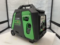 Générateur d'essence à onduleur silencieux portable à onde sinusoïdale pure 4KW AC220V 17AGénérateur d'essence électrique/à distance 3800w pour un usage domestique