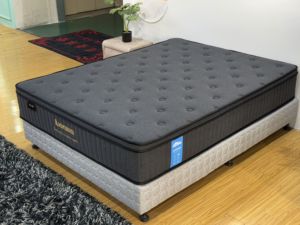 Colchón de Color oscuro mayorista de lujo ortopédico firme enrollable colchón de caja comprimida 12 pulgadas negro colchón de muelles de bolsillo - Product Image 3