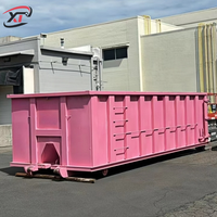 Bac à déchets sur roues robuste personnalisable 30 yards certifié CE Garantie 1 an XINTUO XS-126 Traitement des déchets Facile à utiliser Haute performance