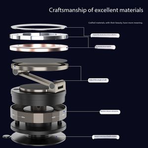 Nouveau support universel de téléphone de voiture ventouse 360 ° pare-brise voiture tableau de bord verre miroir cuisine support de téléphone portable ventouse - Product Image 4