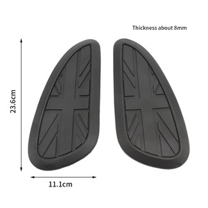 ZUQING – couvercle de réservoir de carburant pour moto, coussinet de protection en caoutchouc 21x12cm, accessoire de Modification pour vélos tout-terrain - Product Image 5