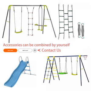Patio Marco de escalada de madera Juego de juegos al <span class=keywords><strong>aire</strong></span> <span class=keywords><strong>libre</strong></span> JUNGLE GYM - Product Image 4