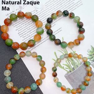 Pulsera de Cristal de Ágata Pavo Real de Piedra Natural 2026 para Reiki, para Eventos de Puestos Callejeros, Suministro de Regalos, Pulsera de Círculo Único - Product Image 2