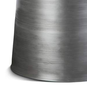 Meuble élégant de table en métal argenté DB Toby - Product Image 3