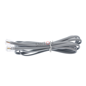 Câble téléphonique avec connecteurs RJ11 6P2C et gaine en PVC pour téléphones fixes - Product Image 3