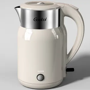 New Design Multi Color Option 1.8liter Double Wall Fully Automatic Electric Water 'kattle' Heating Kettle/pot For Home Use