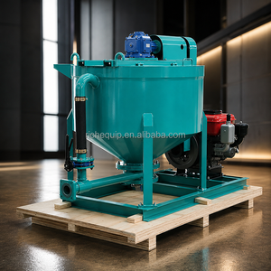 RICH RM400D 400L Diesel High Shear Grout Mixer Cement Bentonite Mixing Machine for Tunnel <b>Foundation</b> Grouting - Product Image 2