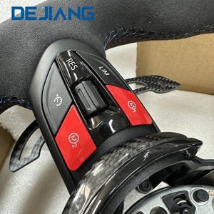 Volante in Fibra di Carbonio e Pelle Scamosciata Personalizzato per <span class=keywords><strong>BMW</strong></span>, Design Originale per F10 F20 F30 F80 F32 F38 F16 F15 Accessori - Product Image 2