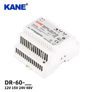 DR-60-24 DR-60-12 DR-60-5 Alimentation à découpage sur <span class=keywords><strong>rail</strong></span> <span class=keywords><strong>Din</strong></span> 110V/<span class=keywords><strong>220V</strong></span> AC à <span class=keywords><strong>DC</strong></span> 5V <span class=keywords><strong>12V</strong></span> 24V 48V <span class=keywords><strong>Transformateur</strong></span> industriel SMPS simple - Product Image 1