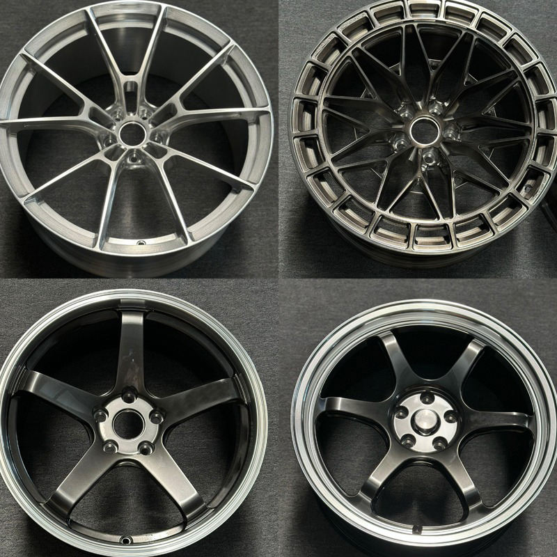 SY-09081 1-Pieces New Custom Brushed Forged 5x112 Aluminum Alloy 18 19 ...