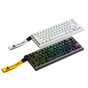Clavier mécanique filaire RGB Attack Shark X68HE avec interrupteurs magnétiques IFLogo RT 0.01mm, sélection de mode + plaque arrière pour le gaming et l'ordinateur de bureau (version anglaise) - Product Image 1