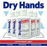 Meilleur contrôle et sécurité, craie liquide transparente, dioxyde de silicium, adhérence pour les mains sèches, pour l'entraînement, la danse sur barre