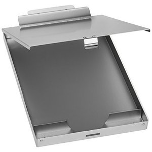 <strong>Clipboard</strong> Metal Storage <strong>Aluminum</strong> for A4 Paper Customized Waterproof LOGO Silver Color 34*32*48cm Rectangle 14.5/13.5KGS Features - Product Image 1