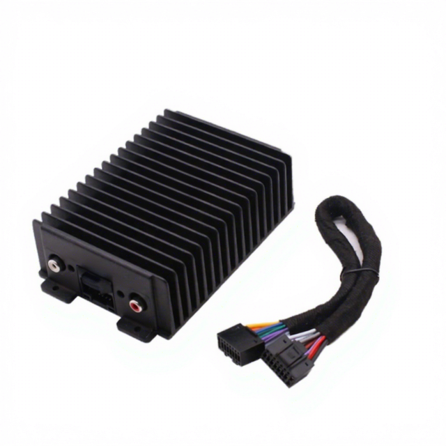 K-AD400 80W*4 Car Power Amplifier New Android DSP Audio Amplifier Class AB 4 Channel Separation Crossovers 12V Aluminium