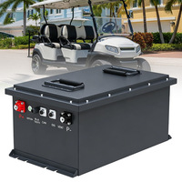 Batterie lithium-ion LiFePO4 72V 135Ah 100Ah 200Ah 50Ah pour voiturette de golf, 4000 cycles, boîtier métallique