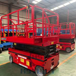 Pabrik grosir 4m-18m Mobile Lift tugas berat 500-3000kg Manual ditarik gunting mengangkat Platform - Product Image 5