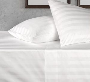 Hotel Luxury 4 Piece Bedding Set Extra <strong>Soft</strong> 300 <strong>Thread</strong> <strong>Count</strong> 100% Cotton Solid Color Bed <strong>Sheets</strong> - Product Image 3