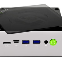 Mini PC de jeu GMKtec Oculink M7 R7 PRO 6850H 2*USB4 2*DDR5 64 Go 8 cœurs 2*2.5G LAN Ordinateur de bureau pour joueur et bureau Win11 WiFi6