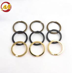 ขายส่งพวงกุญแจโลหะหลากสีพร้อมโลโก้แบบกำหนดเอง - Product Image 1