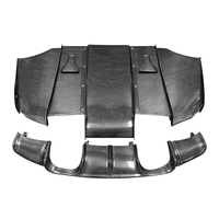 Lèvre de pare-chocs arrière en fibre de carbone pour BMW Série 3 E90 E92 E93 M3 Upgrade V Style pour BMW M3 diffuseur en carbone
