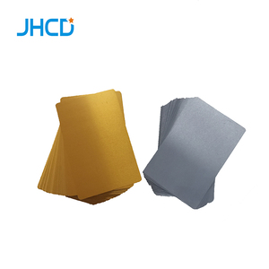 JHCD incisione laser di prova piatto vuoto formato carta di credito in lamiera di alluminio - Product Image 6