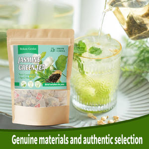 <span class=keywords><strong>Té</strong></span> <span class=keywords><strong>Verde</strong></span> Aromático de <span class=keywords><strong>Jazmín</strong></span> 3g X 25 Bolsitas, Apoya la Hidratación Antioxidante para Preparación en Frío o Caliente, Bienestar Diario, Disponible para Venta al por Mayor - Product Image 1